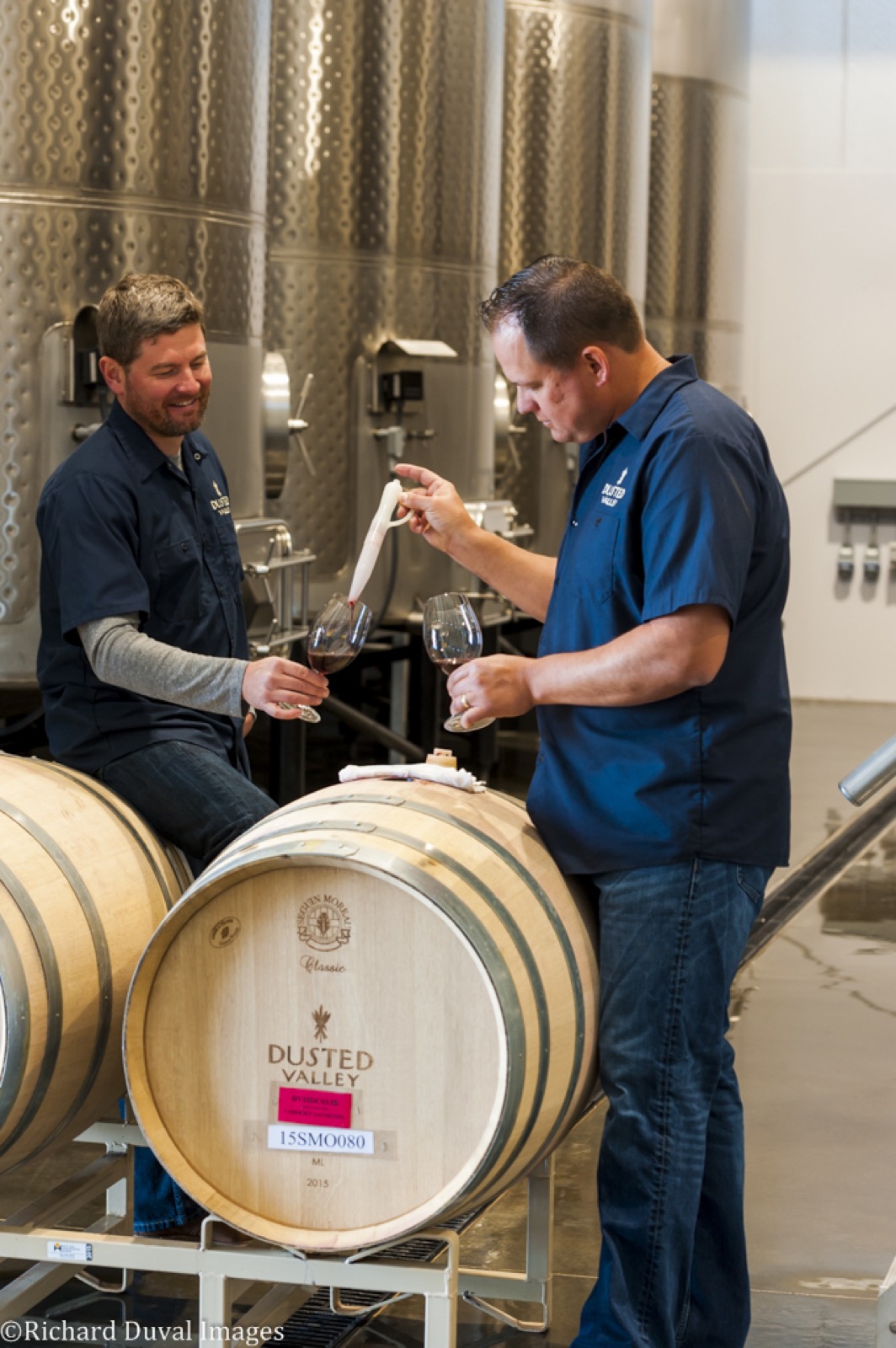 Chad Johnson, & Corey Braunel, Owner/Winemakers